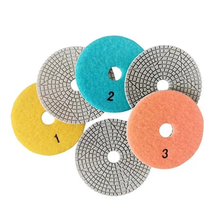 Resin Bond Stone Tools Polishing Pads For Marble Granite